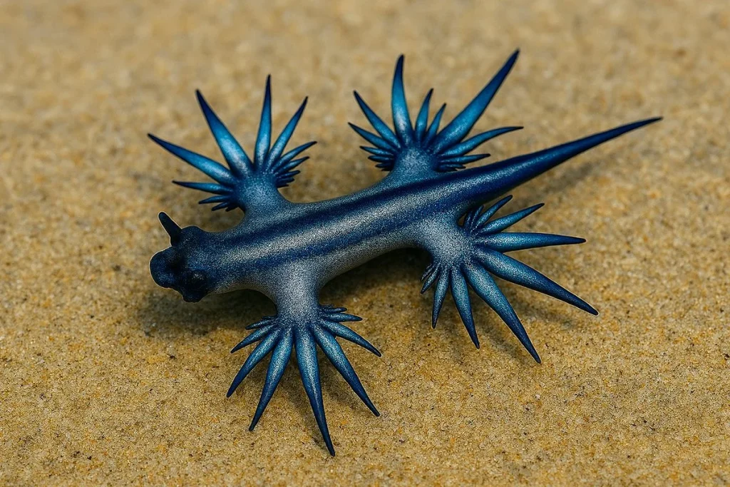 ASÍ ES LA PICADURA DE LOS DRAGONES AZULES