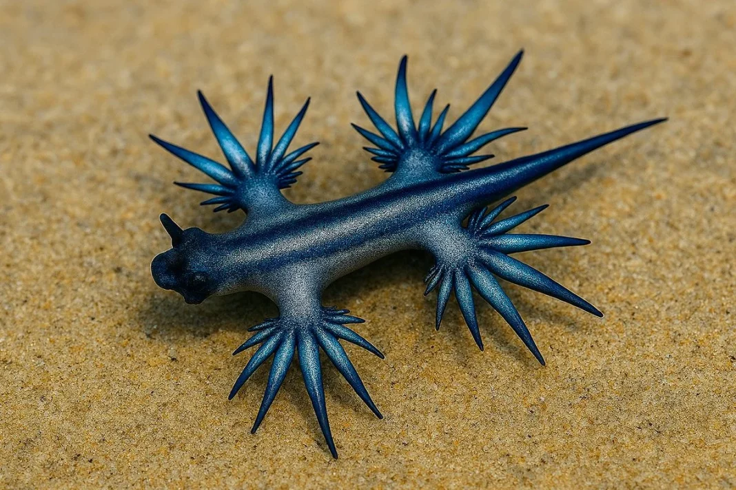 ASÍ ES LA PICADURA DE LOS DRAGONES AZULES