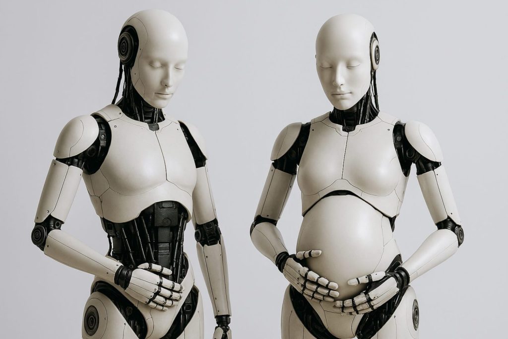 El primer robot humanoide del mundo capaz de procrear un bebé humano