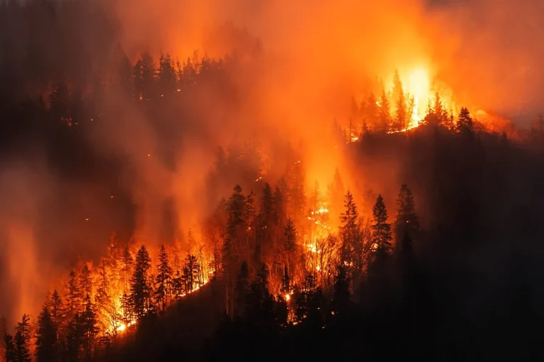 Incendio forestal en Padrón (Galicia) calcinó 180 hectáreas y obliga a desalojos de viviendas