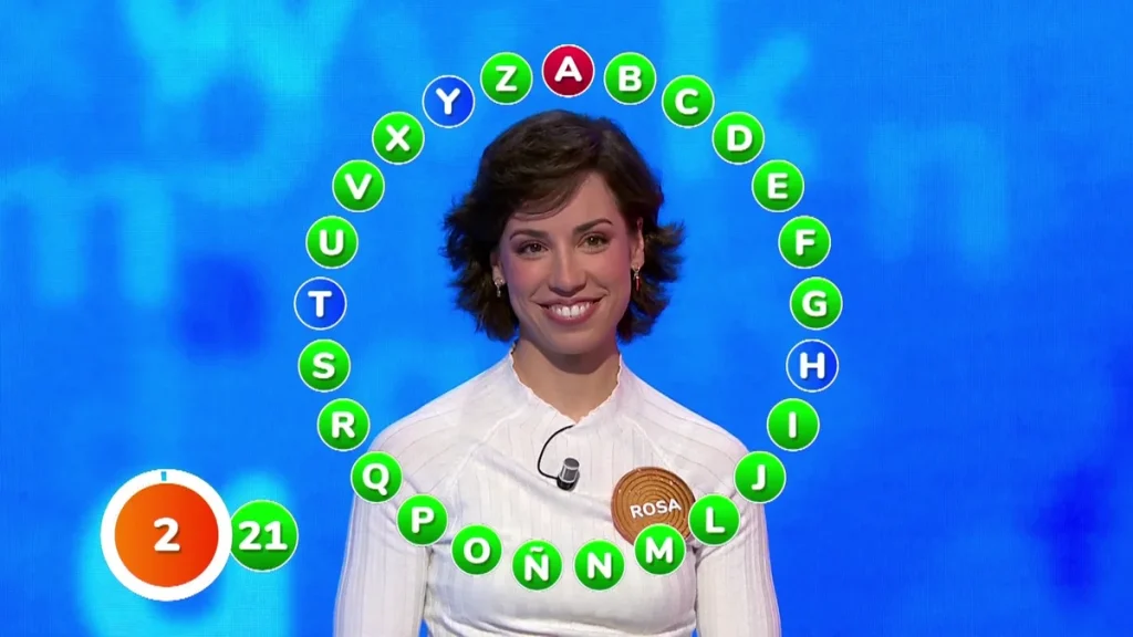 Manu falla en momentos clave y Rosa logra la victoria en El Rosco en 'Pasapalabra' 134 Rosa toma la delantera con su estrategia