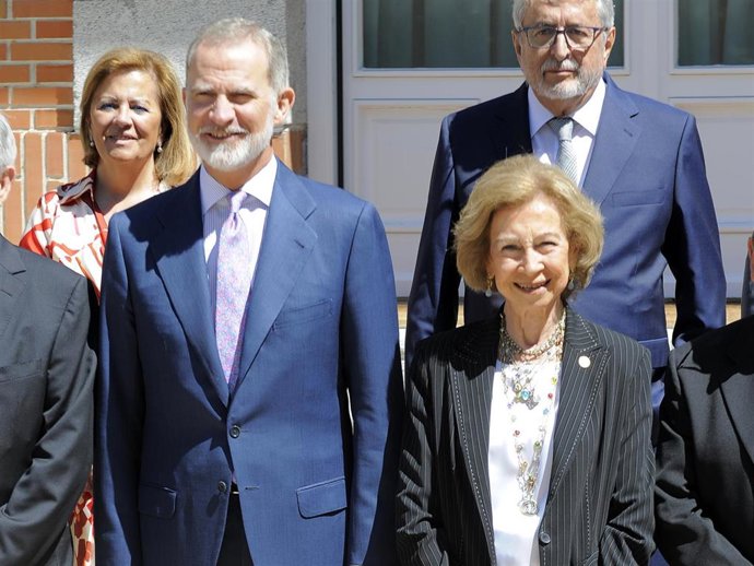 El regreso de Felipe VI a España también sirvió para reencontrarse con la emérita