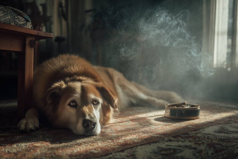 La exposición al humo de segunda mano aumenta la ansiedad y agresividad en perros, según investigadores