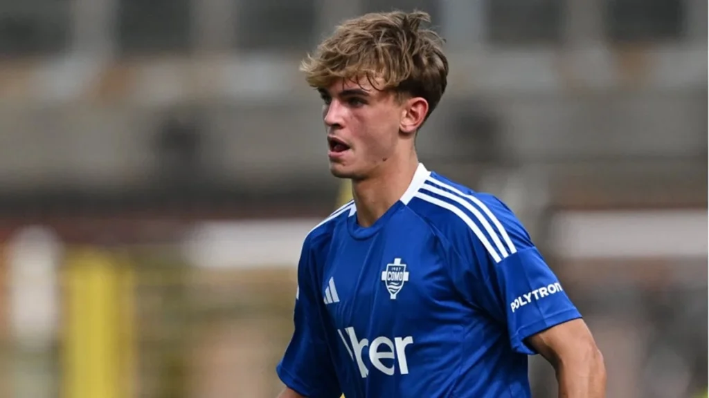 El futuro de Nico Paz pasa por el Bernabéu Fuente: Como1907