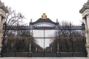 El parque de El Retiro cerrado en Madrid