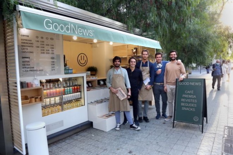 Málaga, Madrid y Barcelona convierten los quioscos de siempre en la competencia de Starbucks Fuente: GoodNews