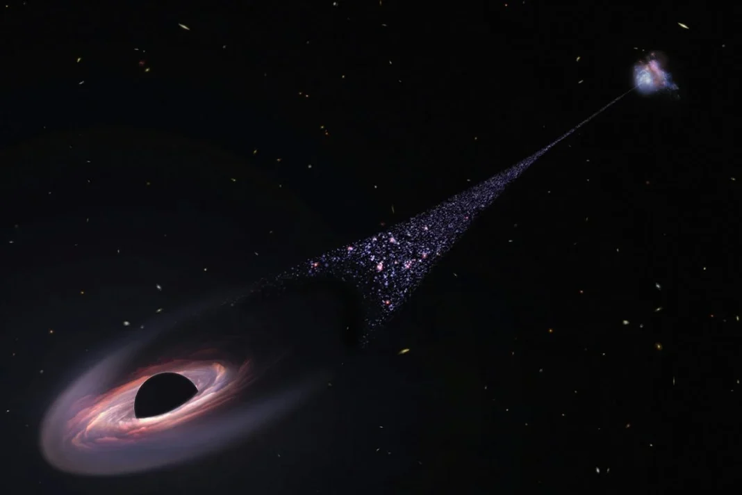 EL AGUJERO NEGRO ESTÁ PRÁCTICAMENTE DESNUDO