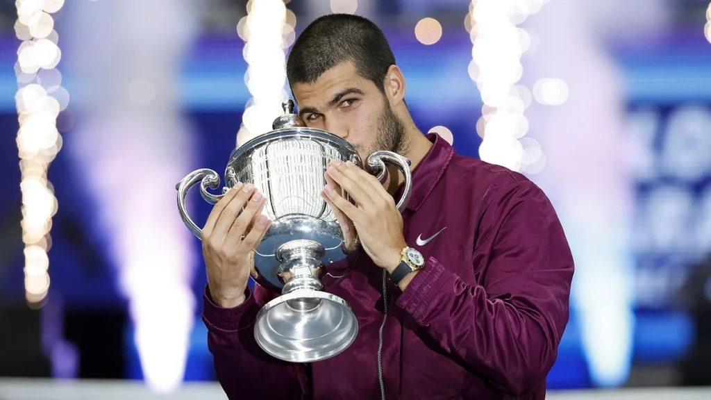 Carlos Alcaraz corona una temporada histórica Fuente: ATP