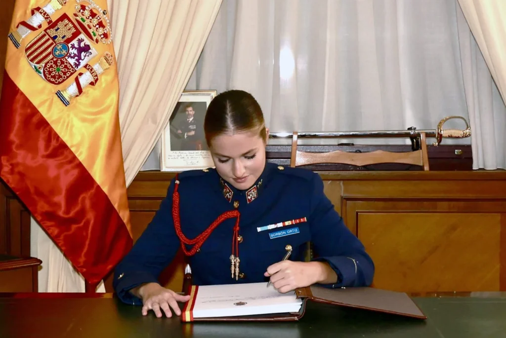 La princesa Leonor está a días de debutar en Navarra con un título que jamás ha usado