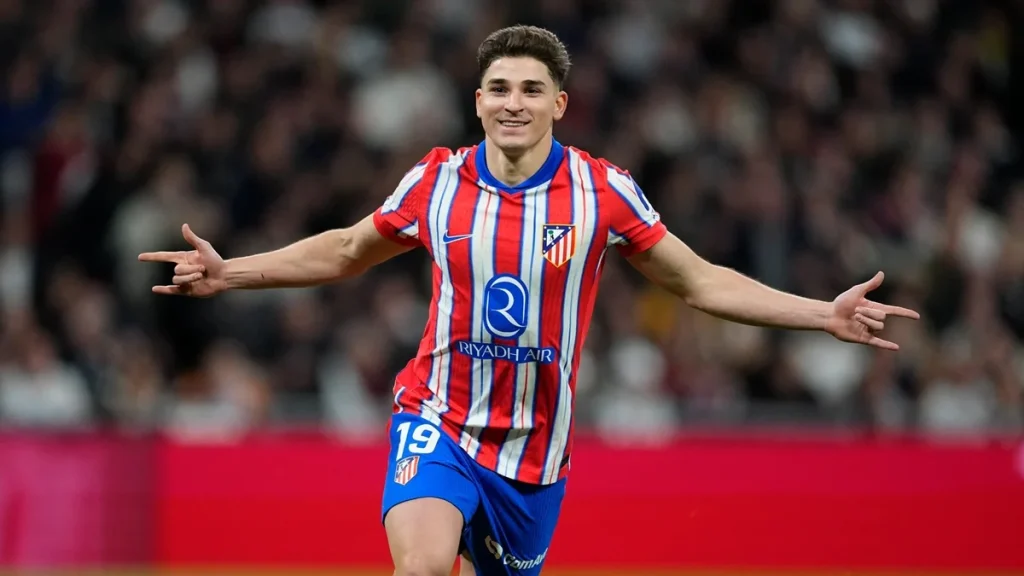 Julián Álvarez Barça Atlético Fuente: LaLiga