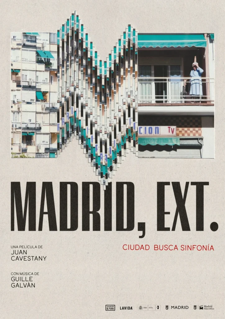 Cartel de 'Madrid, EXT'.