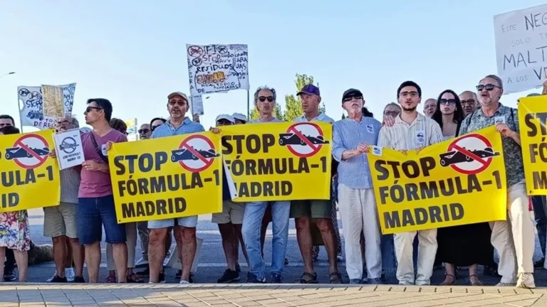 Madrid sigue lidiando con la resistencia vecinal a un año de la celebración del GP de Fórmula 1: 