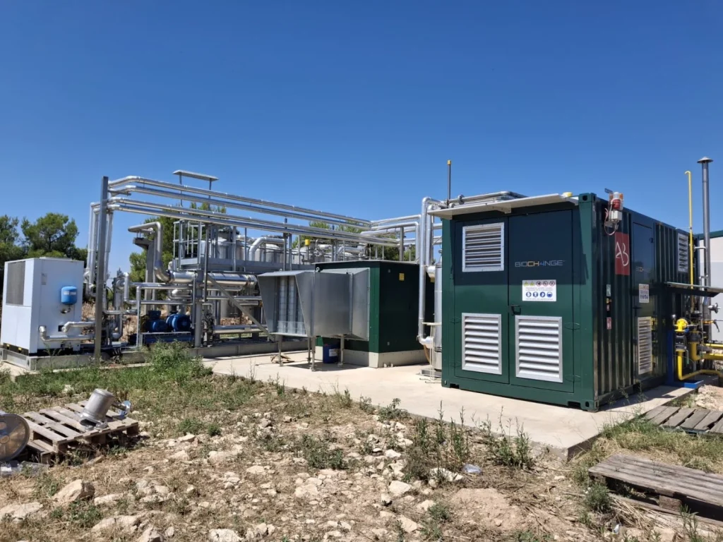 Planta de biometano Cabanillas, en Navarra, conectada a la red de gas de Nedgia