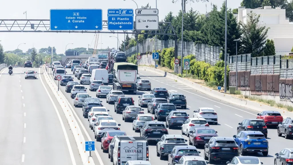 Problemas de atascos y tráfico en Madrid