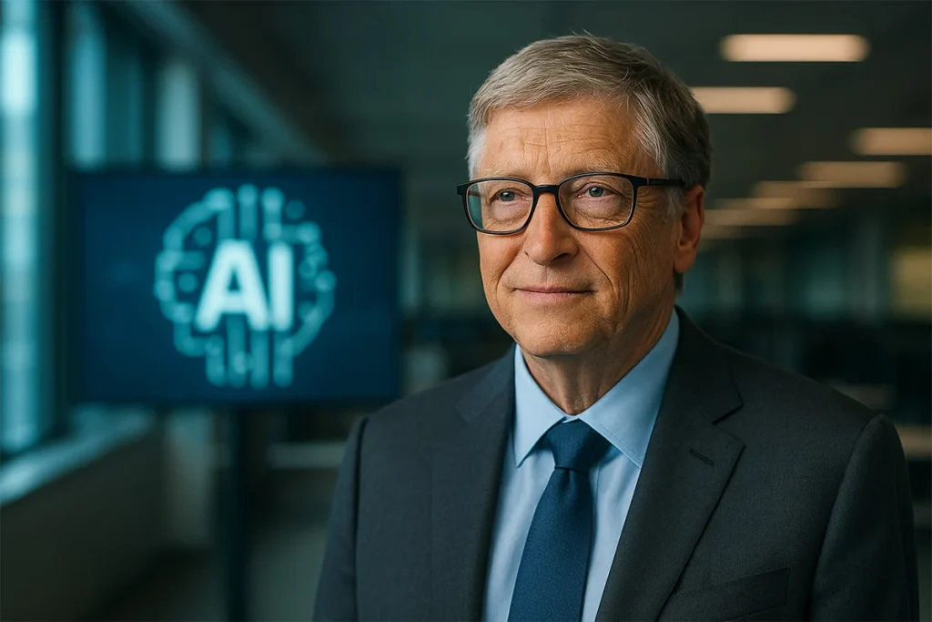Bill Gates propone menos dias trabajo con IA