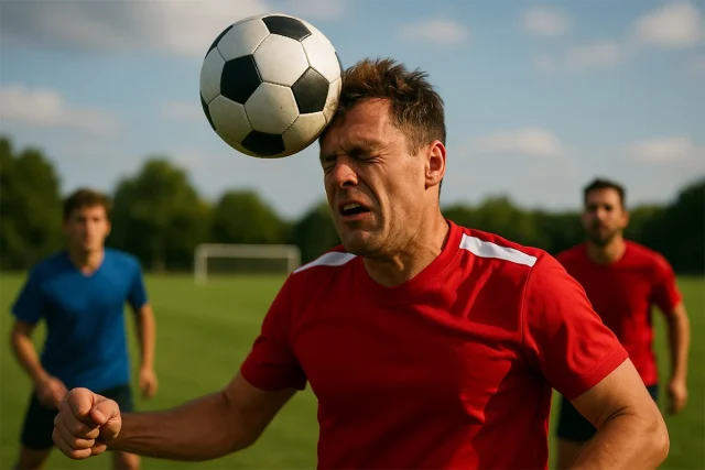 El efecto del cabeceo en futbolistas amateur: ¿riesgo para el cerebro?