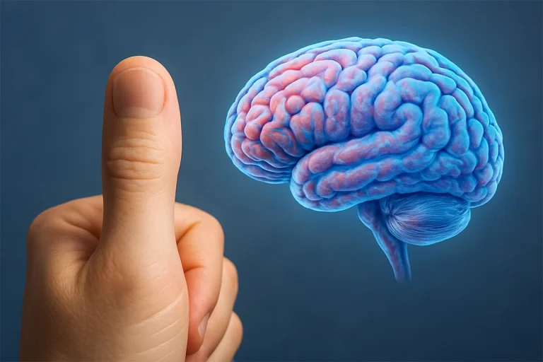 Un estudio asocia el tamaño del cerebro con la longitud del pulgar: ¿Qué significa para la salud?
