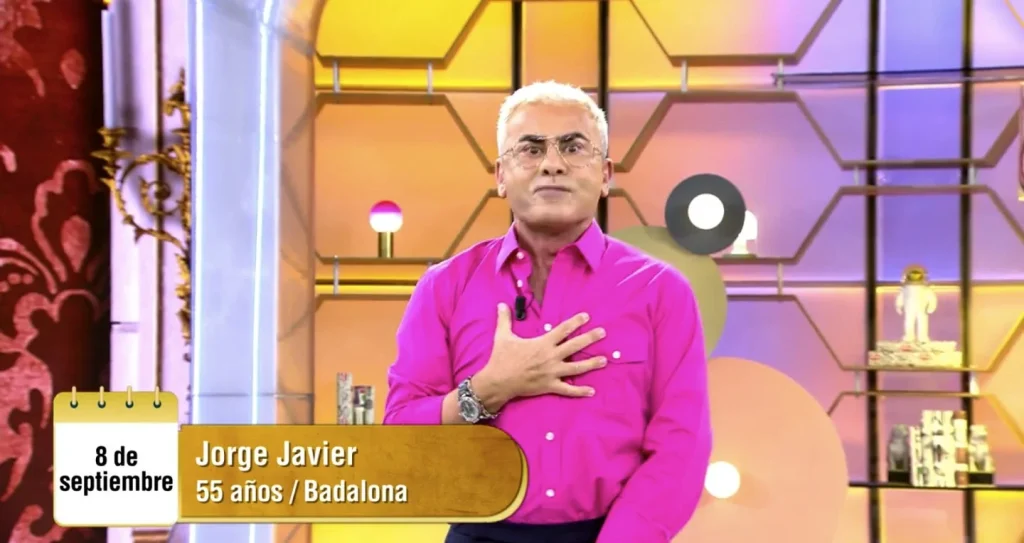 Jorge Javier Vázquez y su nueva imagen en televisión