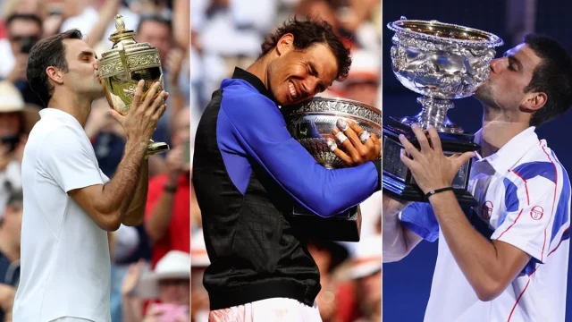 Así cambiaron Federer, Nadal y Djokovic el tenis y la historia del Grand Slam