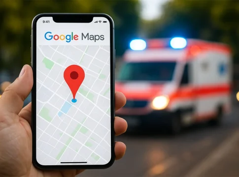 Cómo Google Maps puede protegerte en situaciones límite: comparte tu localización y recibe ayuda inmediata Google Maps ubicacion ayuda emergencia calle urbana