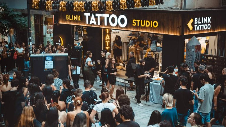 Tesalónica, un destino de 'Tattourism' gracias a Blink Tattoo Studio