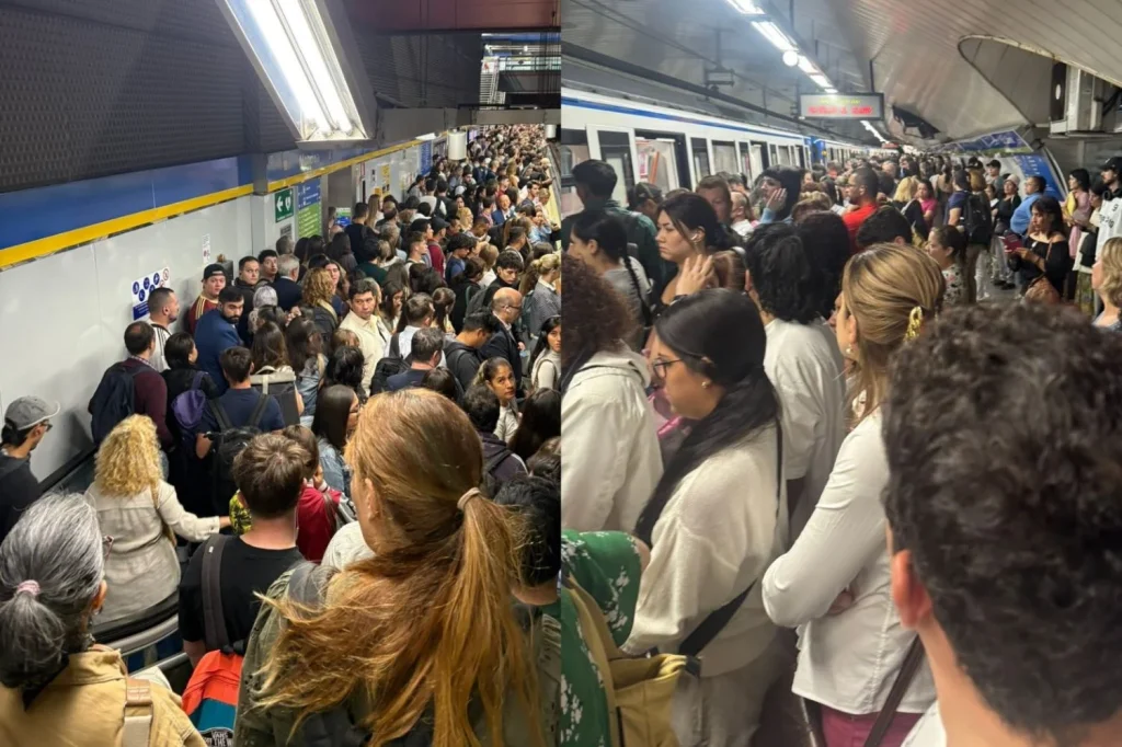 Óscar Puente echa gasolina al 'infierno' del Metro y atiza a Telemadrid: «Se vuelven muditos» 2 Colapso en el Metro de Madrid