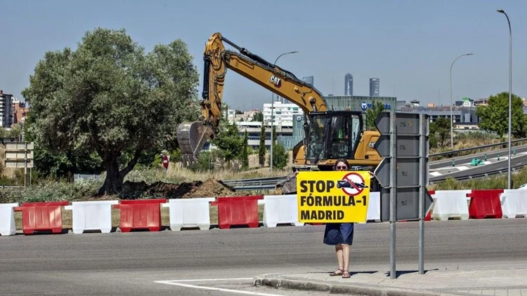 Madrid sigue lidiando con la resistencia vecinal a un año de la celebración del GP de Fórmula 1: "Primero lo montan, luego lo legalizan" Fuente: FRVAM