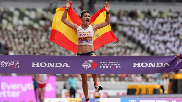 La granadina María Pérez y la gran proeza del atletismo español