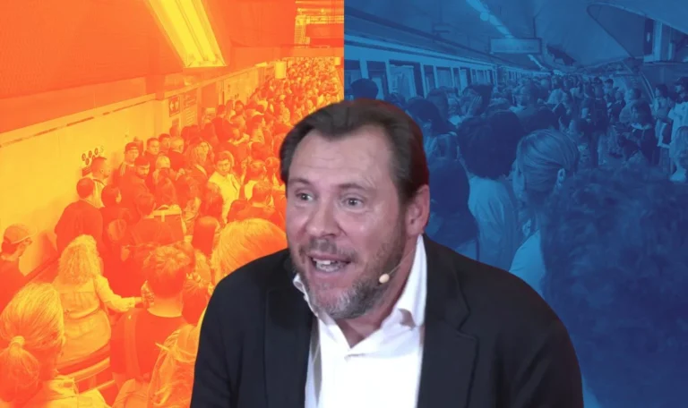 Óscar Puente echa gasolina al 'infierno' del Metro y atiza a Telemadrid: «Se vuelven muditos»