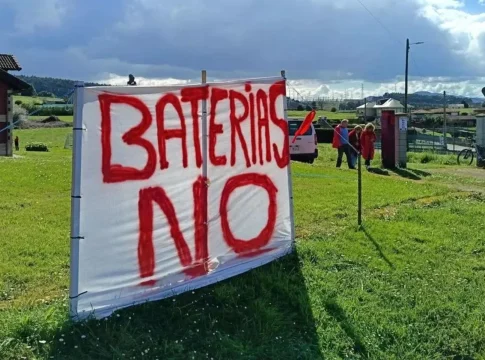 parques de baterias asturias Protestas contra los parques de baterías en Asturias