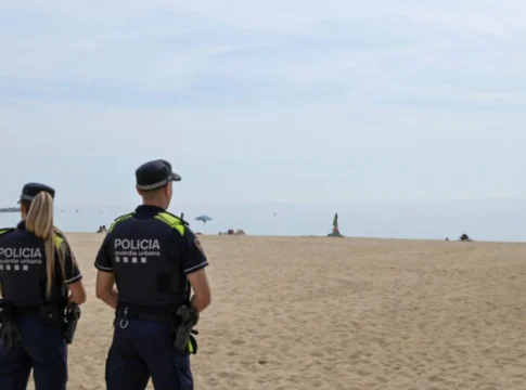 playa barceloneta guardia urbana barcelona Unidad de Playas de la Guardia Urbana de Barcelona