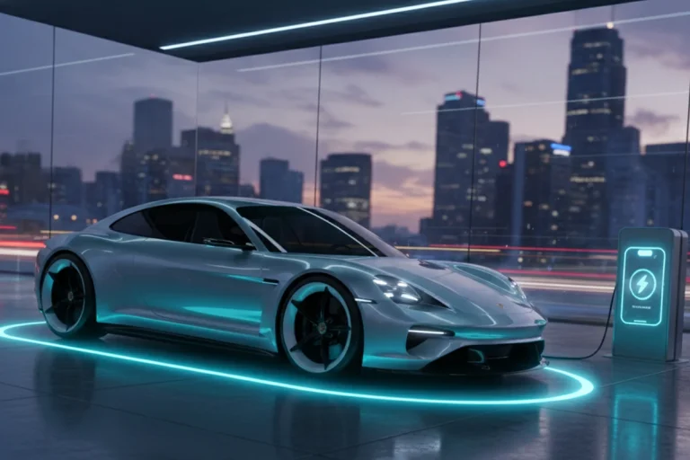 El próximo Porsche eléctrico apostará por la carga inalámbrica, igual que los smartphones