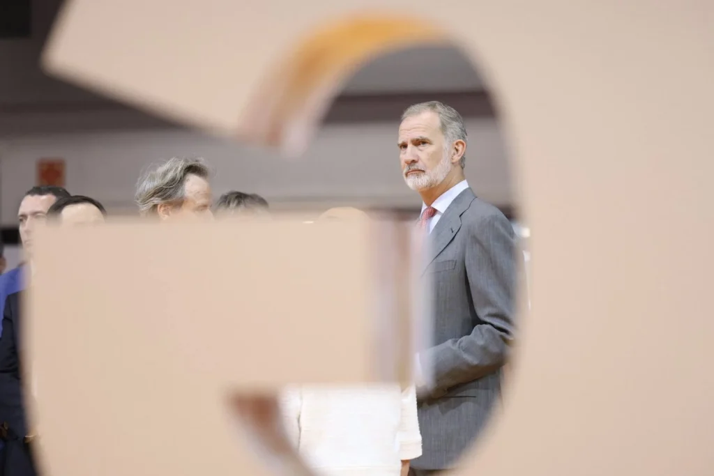 Felipe fue excluido alguna vez de la entrega del premio Príncipe de Viana en el Monasterio de Leyre