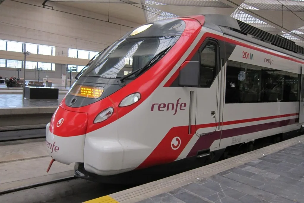 Un tren de Renfe Cercanías
