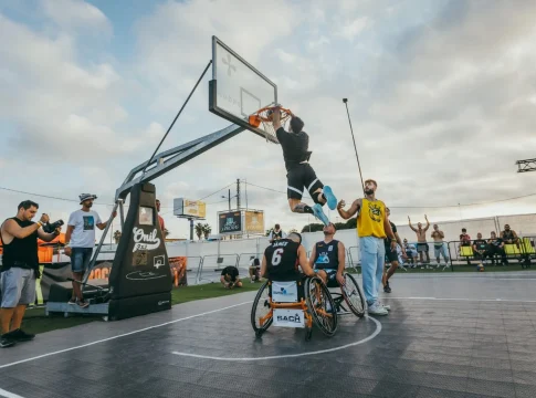 rocanrola baloncesto Baloncesto en el festival | Fuente: Rocanrola