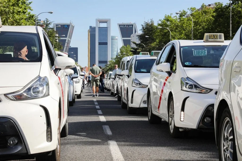 Taxistas de Madrid