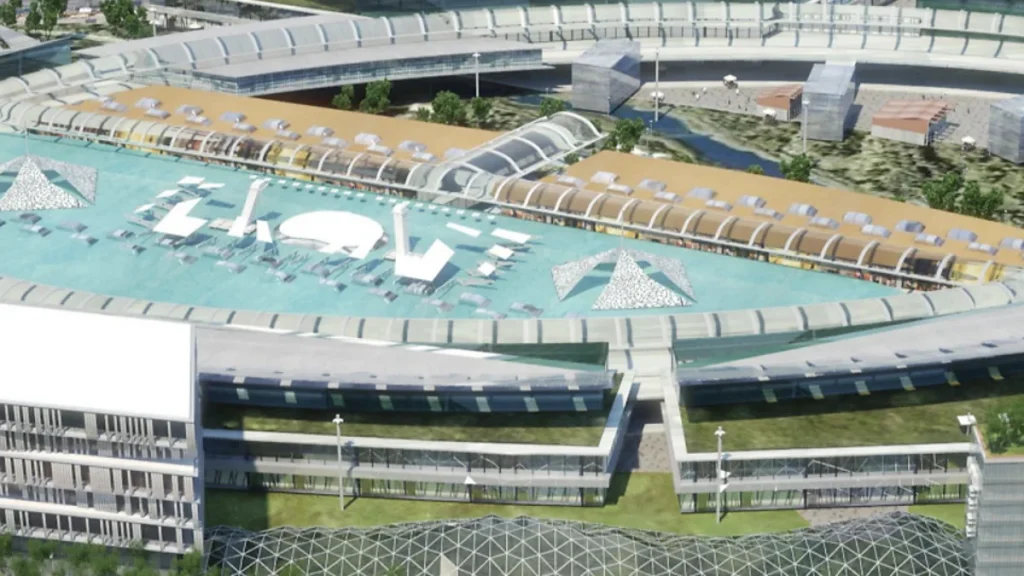 La apertura del nuevo centro comercial más grande de Madrid amenaza a Oasiz en Torrejón de Ardoz 2 Concepto de diseño frente al de Oasiz en Torrejón de Ardoz | Fuente: Valdebebas Shopping