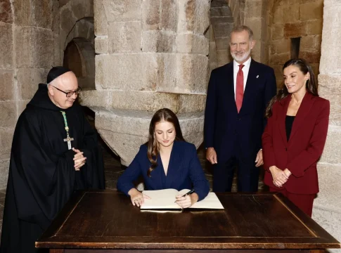 El secreto sobre la princesa Leonor que Felipe VI y Letizia contaron a los reyes de Bélgica: ¿Qué se esconde tras su futuro? | Fuente: Casa de S.M el Rey en X El secreto sobre la princesa Leonor que Felipe VI y Letizia contaron a los reyes de Bélgica: ¿Qué se esconde tras su futuro?