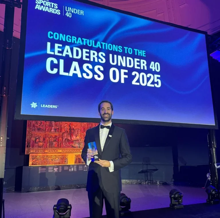 Jaime Blanco, director de la Oficina de Clubes de LALIGA, premiado en los Leaders Under 40 por su rol en la transformación del fútbol