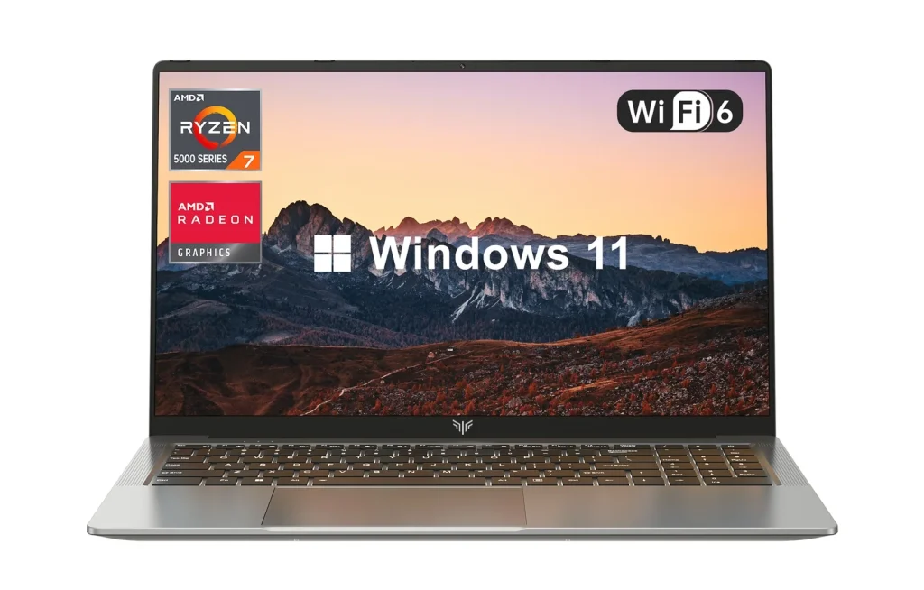 Ahórrate hasta un 50% con este portátil chino con Ryzen 7, SSD y Windows 11 que llega desde AliExpress dispuesto a destrozar a sus rivales 1 Pantalla y Diseño del portátil chino que AliExpress ha decidido echar al suelo su precio