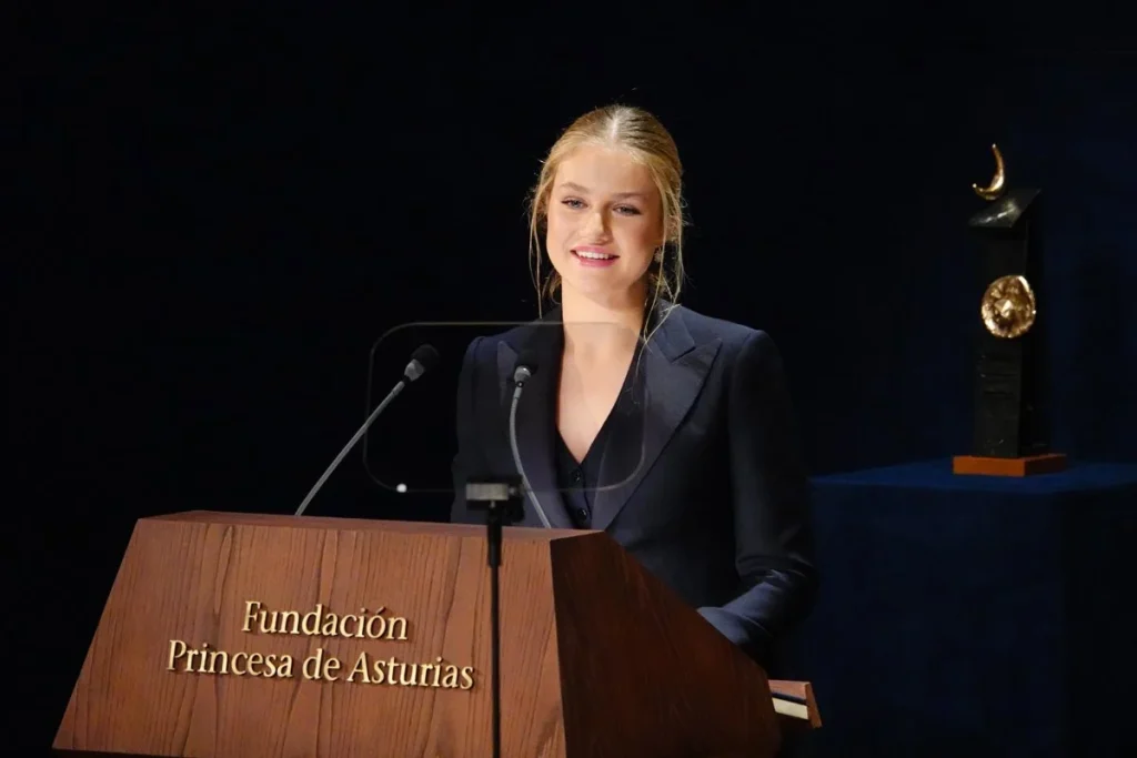 El foco sobre la princesa Leonor