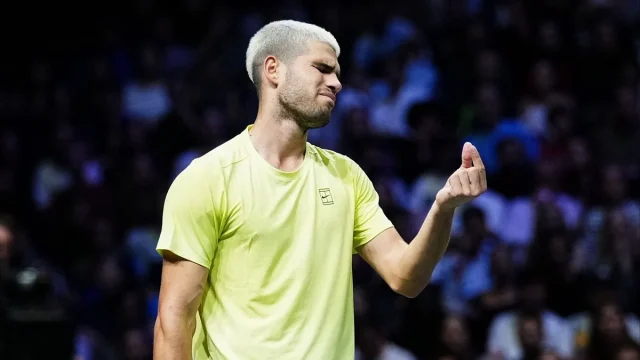 El gesto más inesperado de Alcaraz después de su derrota en el Masters de París