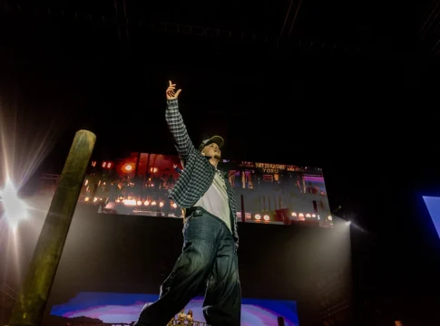 Saiko en el Movistar Arena de Madrid. Fuente: Agencias