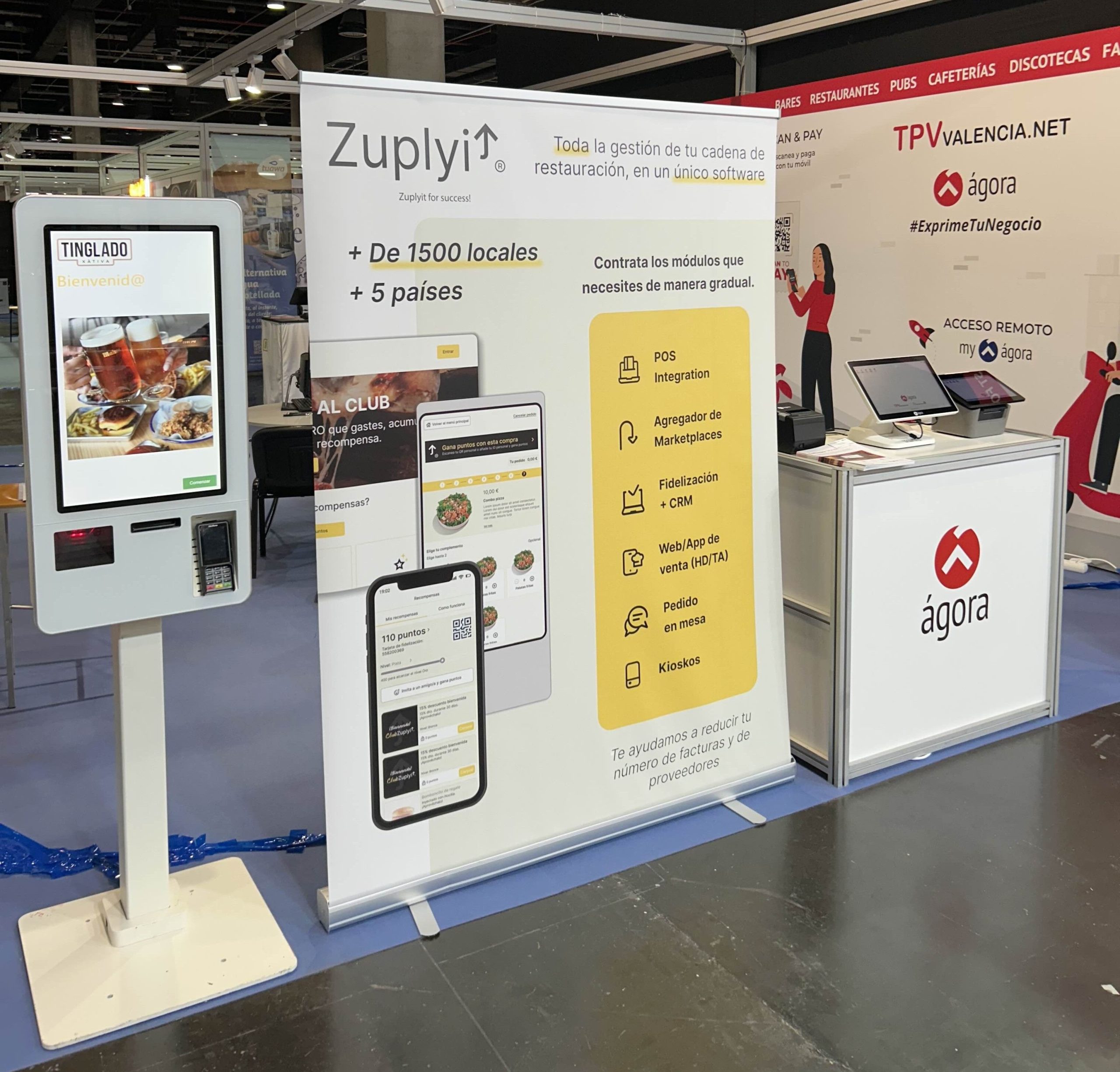 Ágora y Zuplyit sellan una alianza estratégica para revolucionar la restauración organizada en España 1 Foto Evento Valencia scaled