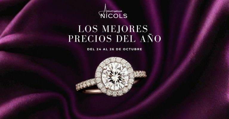Joyería Nicols celebra su aniversario con los mejores precios del año