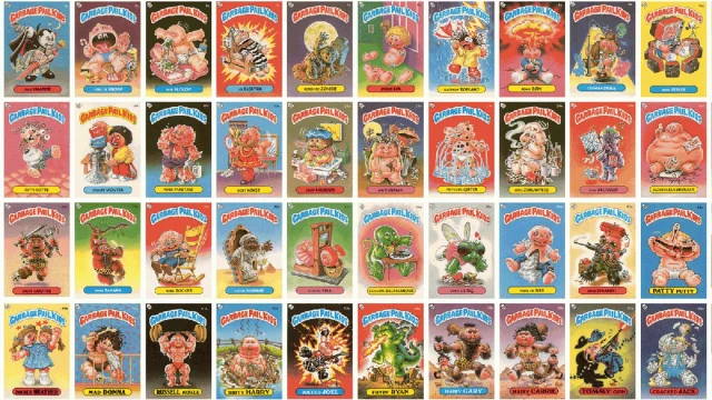 El álbum de cromos de “La Pandilla Basura” que los colegios empezaron a prohibir por considerarlo “muy violento”