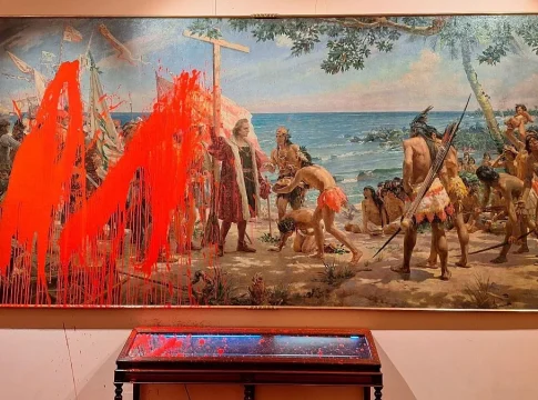 Pintura, pegamento y mensajes radicales Pintura, pegamento y mensajes radicales: así actúan