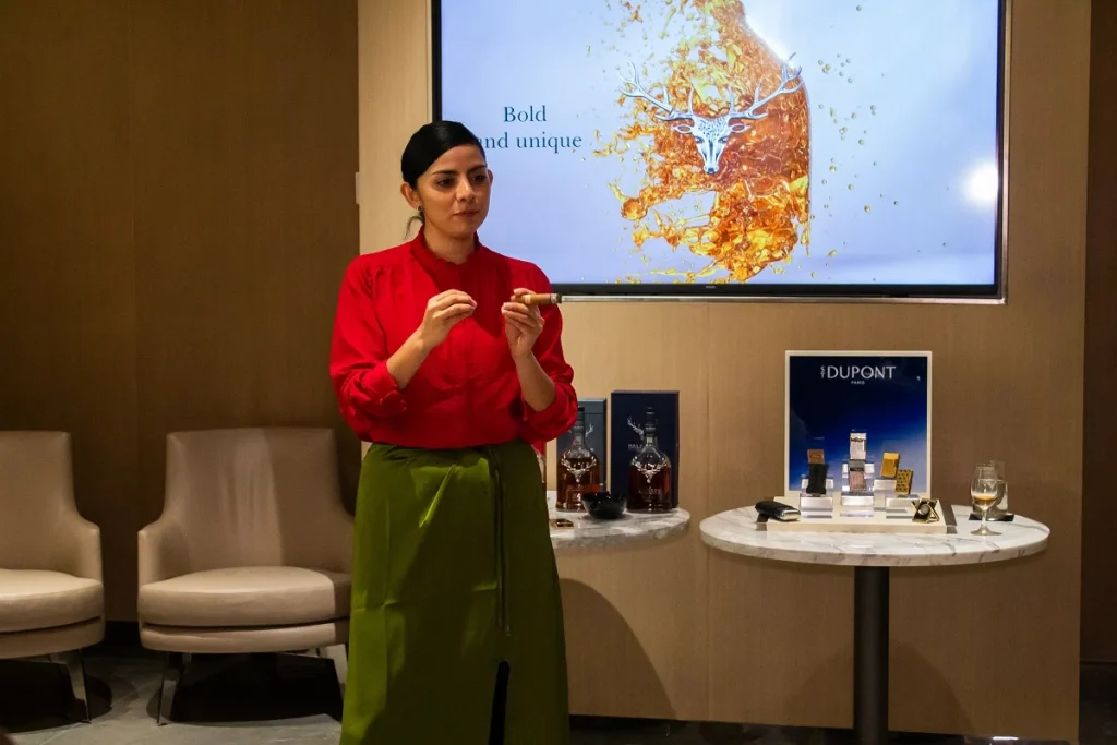 Primera velada de Whisky Habanos evento organizado por Grupo Merca2