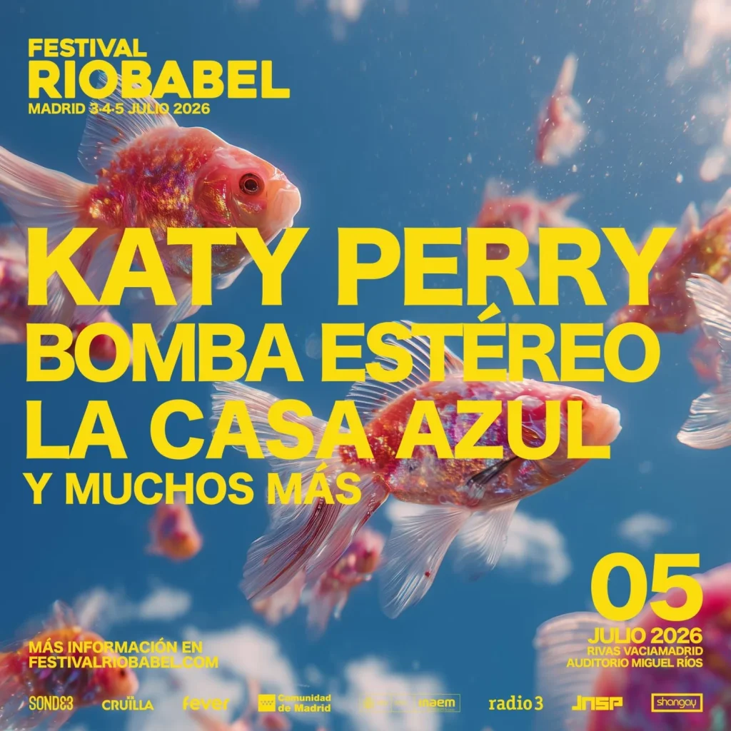 Katy Perry y Bomba Estéreo encabezarán el próximo Río Babel 1 RB26 Cartel adelanto 1x1 1