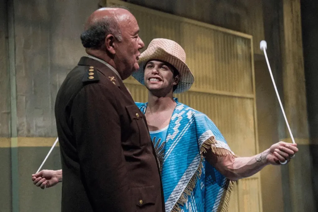 'Sansón de las islas', humor y drama para explicar la crisis social de la Guerra de las Malvinas 2 TEATRO MADRID Sanson de las islas 7 1100x733 1